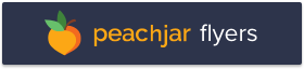Peachjar Flyes logo on a dark background.